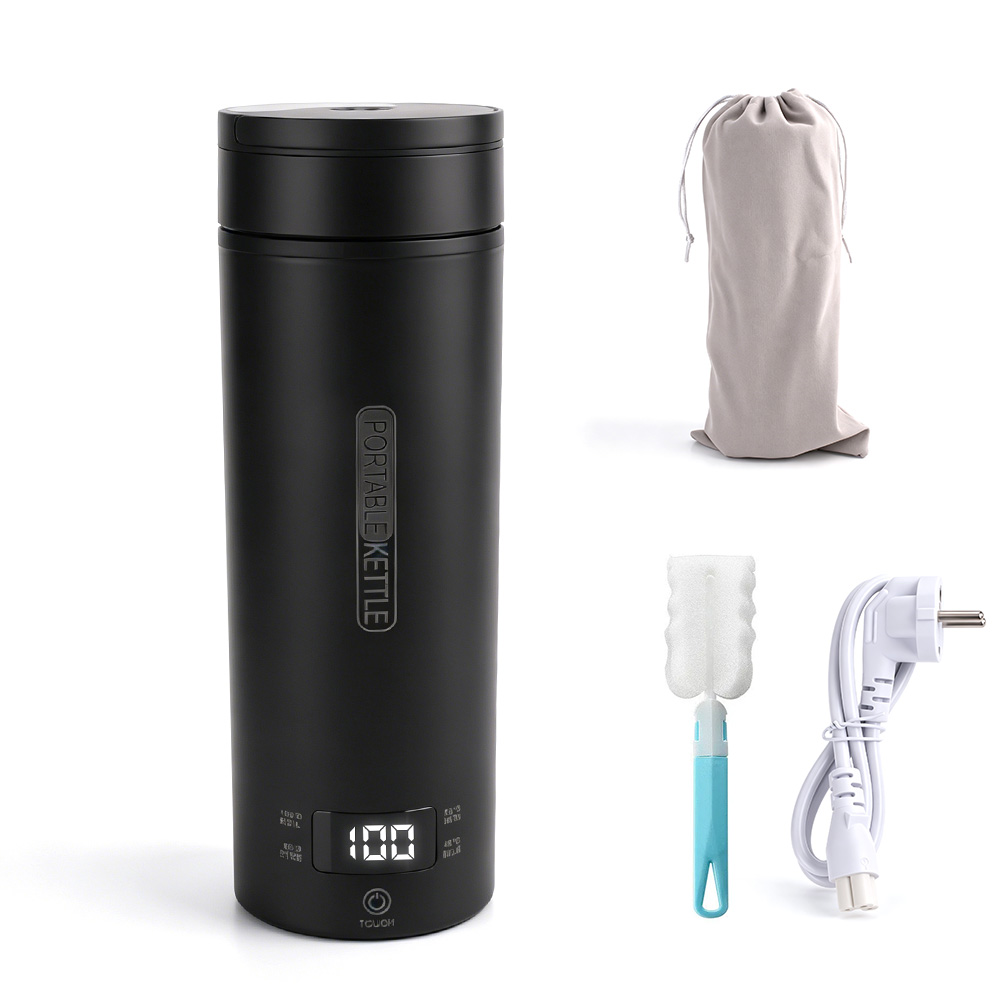 Electric Kettle Temperature Control - Portable Electric Kettle Bottle 500ML Heating