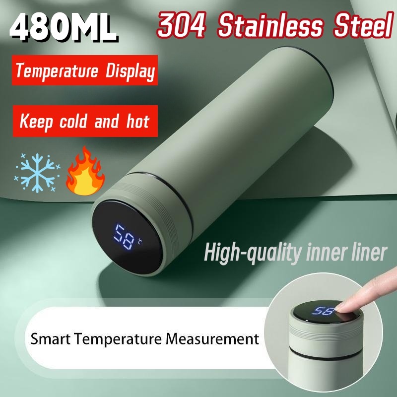 500ml Smart Water Bottle Stain - đánh giá và giá Electric Kettle Temperature Control