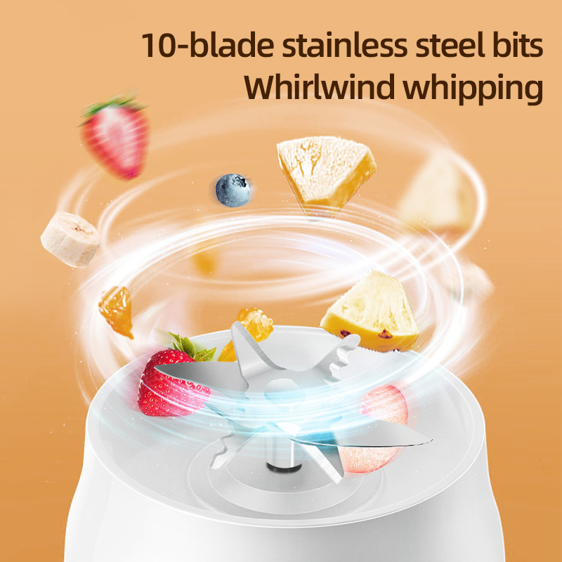 450ml Portable Blender 10 Blad - đánh giá và giá Portable Blender Usb Rechargeable