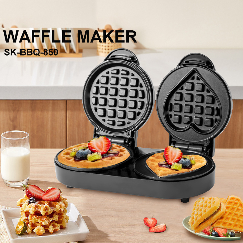 110V Double Plate Waffle Maker - đánh giá và giá Mini Waffle Maker Machine