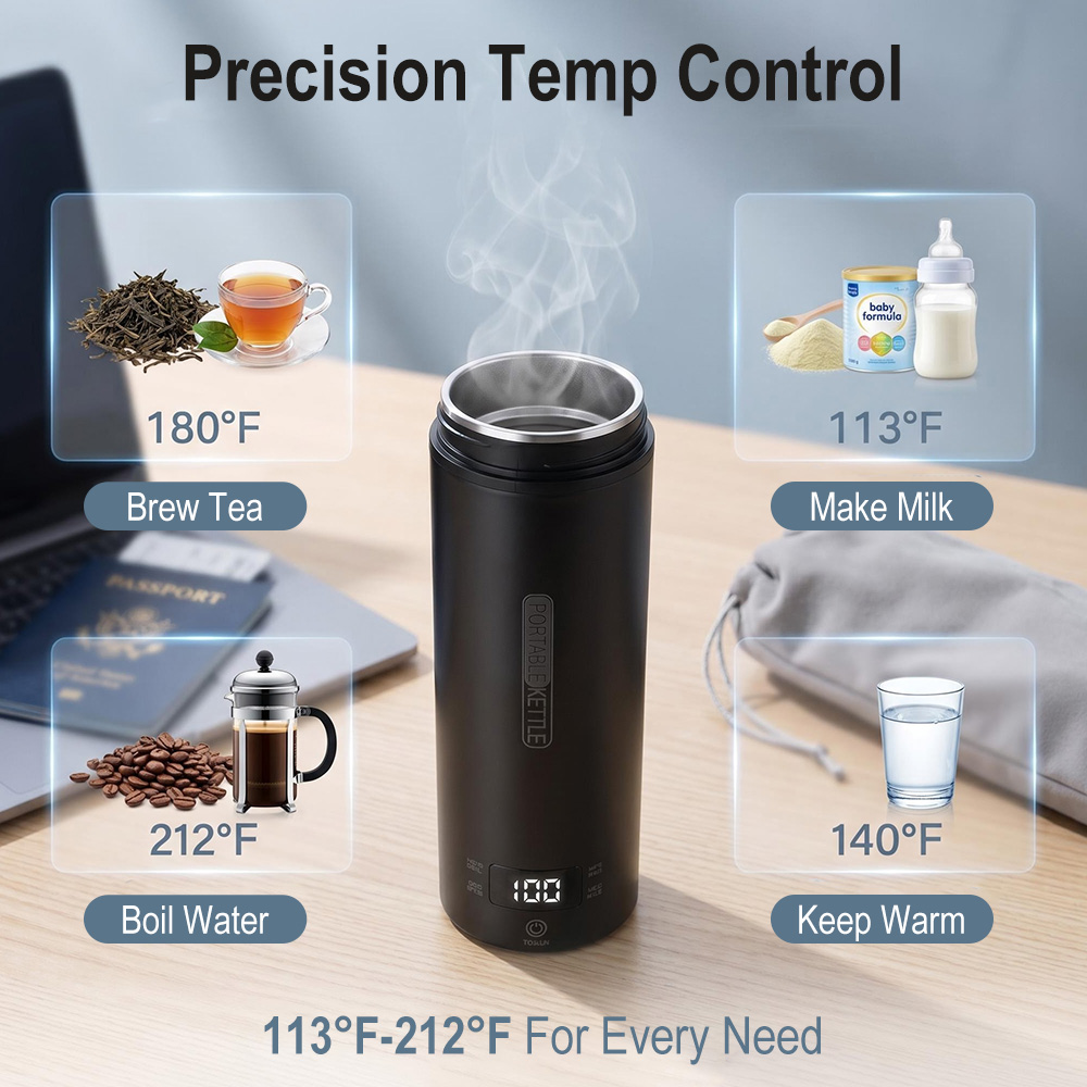 Portable Electric Kettle Bottl - đánh giá và giá Electric Kettle Temperature Control